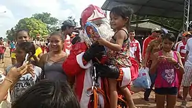 Ilha de Santana recebe visita do Papai Noel (2016)