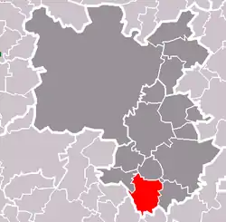 Localização de Chválenice