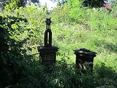 Lápides do Cemitério evangélico