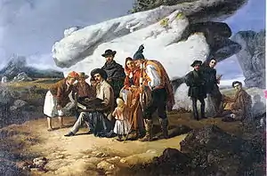 João Cristino da Silva: Cinco Artistas em Sintra (1855). Museu do Chiado