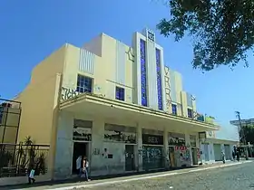 Fachada do Cine Rex