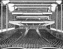 Croqui da Platéia do Cine Marrocos