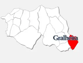 Localização no Município de Cinfães