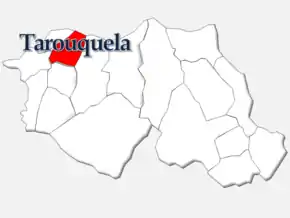 Localização no município de Cinfães