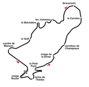 Clermont-Ferrand, usado em 1959–1964, 1966–1967, 1972, 1974
