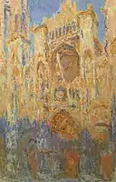 Monet: Catedral de Rouen no crepúsculo