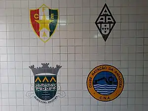 Emblemas dos Clubes da Amadora