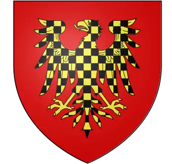 Brasão de Inocêncio tal qual era utilizado em sua própria época.