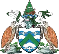 Brasão de armas da Ilha de Ascensão