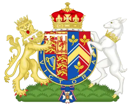 Brasão de Catarina, Duquesa de Cambridge19 de abril de 2011 – 8 de setembro de 2022