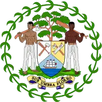 Brasão de armas do Belize