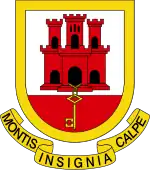 Brasão de armas de Gibraltar