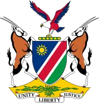 Brasão de armas da Namíbia