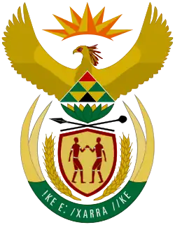 Brasão de armas da África do Sul