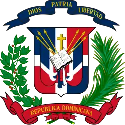 Brasão de armas da República Dominicana