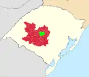 Cobertura da RBS TV Santa Maria.