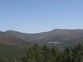 Povoação de Coentral, na vertente sul da serra da Lousã