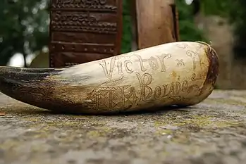 Colodra de corno de boi