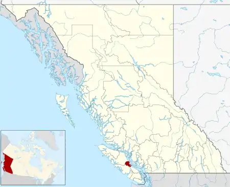 Regional districts of British Columbia