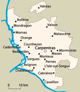 Localização de "O Condado"