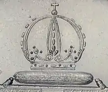 Coroa do Príncipe Imperial do Brasil 1848, por Zéphyrin Ferrez