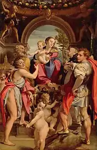 Madonna di San Giorgio, de Correggio, 1530.