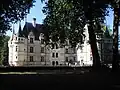 Pátio interno do Château d'Azay-le-Rideau