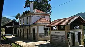 Estação de Covelinhas, em 2009