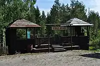 Cenário de Western.