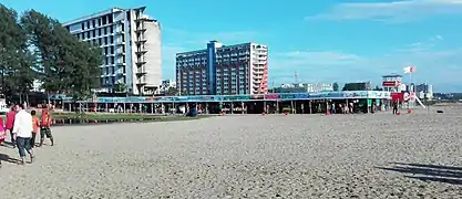 Vista da cidade no ponto Sugondha