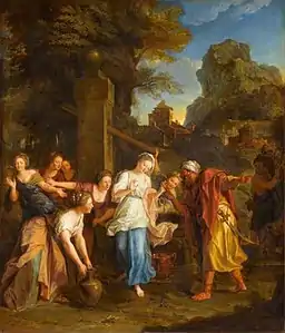 Eliezar e Rebecca, 1701