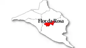 Localização no município do Crato