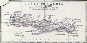 Localização de Creta
