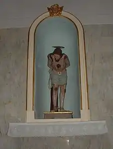 Cristo na coluna, escultura italiana, 1817