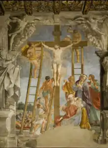 Cristo pregado na cruz