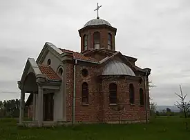 L'église orthodoxe serbe de Lužane