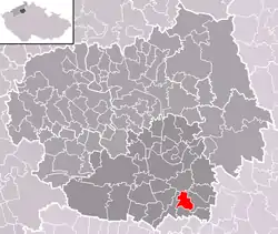 Localização de Ctiněves