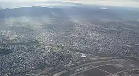 Imagem aeréa de Culiacán