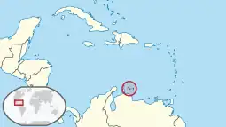 Localização Curaçau Curaçau