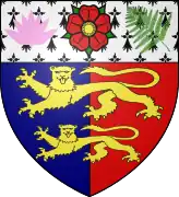 Brasão de armas pessoal de Cyril Newall, 1.º barão Newall (1946)