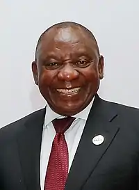 África do Sul  Cyril Ramaphosa, Presidente