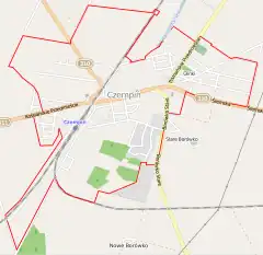 Localização de Czempiń na Polónia