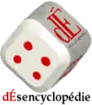 Logotipo utilizado na Uncyclopedia francesa, «dÉsencyclopédie» (em francês) .