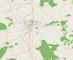 Localização de Dąbrowa Tarnowska na Polónia