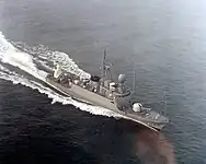 A embarcação Faisal.