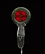 Cruz solar âmbar, Idade do Bronze Nórdica, Dinamarca.