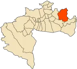 Localização de Meziraa