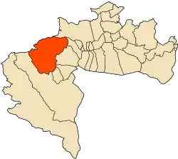 Localização de Ech ChaïbaOuled Rahma