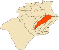 Localização de El Ouata