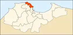 Localização de Bab El Oued